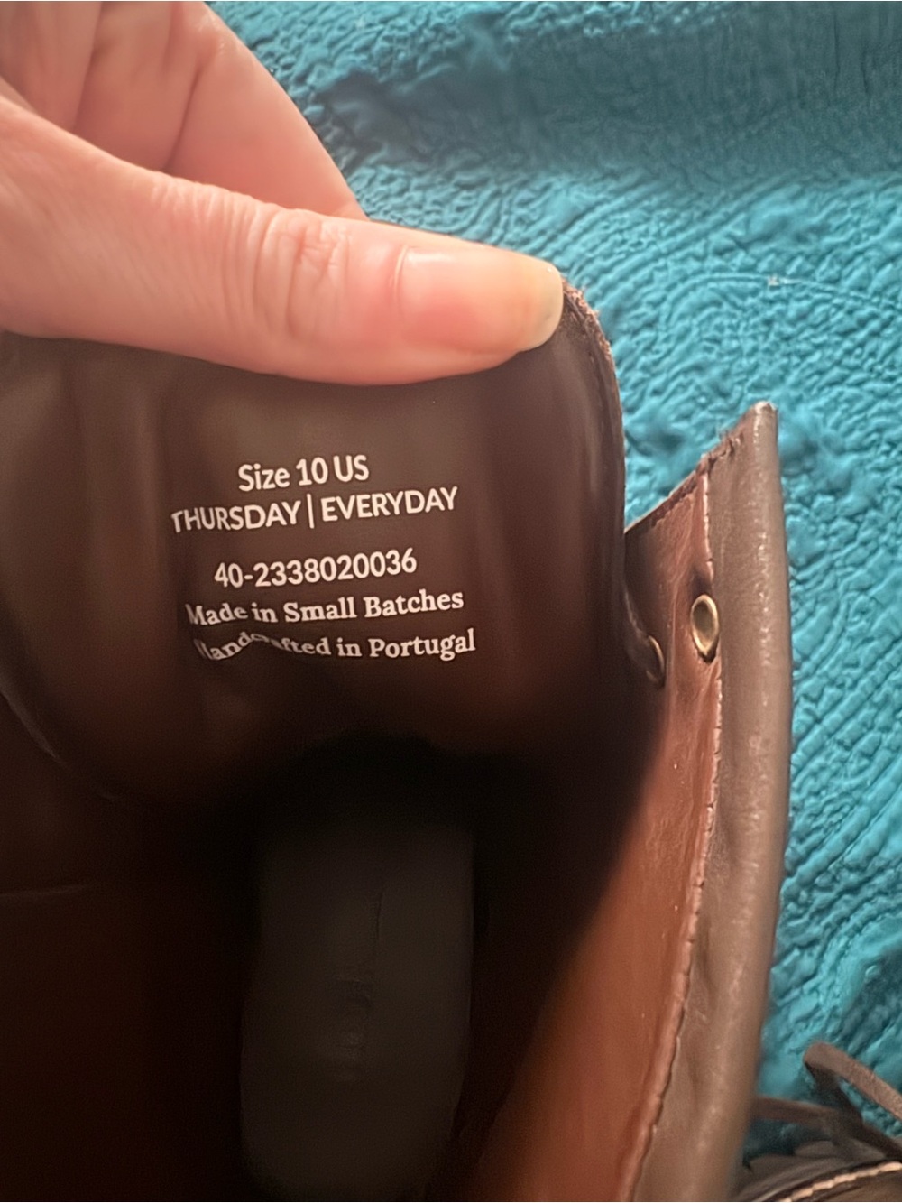 Thursday Boot Company Brown Leather Women’s Combat Boots NWOB